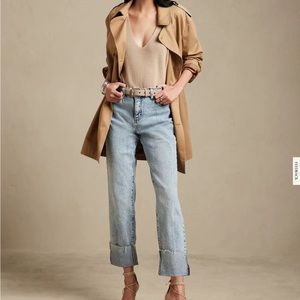 Banana Republic Factory - Cuffed Slouch  Jeans- currently is sold out on website